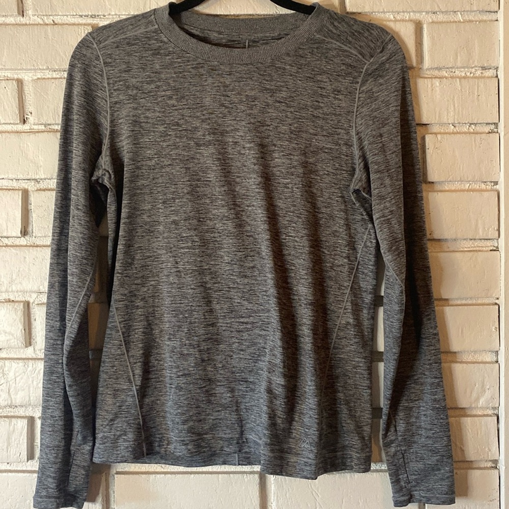 Alpine Design gray long sleeve‎ baselayer